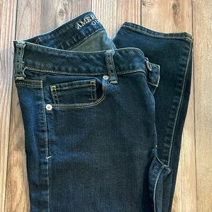 American Eagle Super Skinny Jeans Size 6 Short